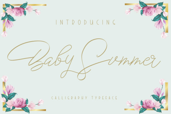 Baby Summer: A Script Font for Business Branding