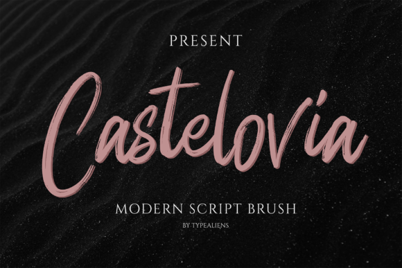 Castevolia: A Script Font for Modern Design