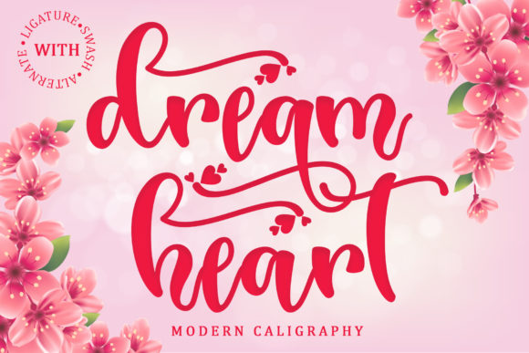 Dream Heart: A Romantic Font for Branding