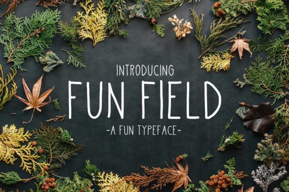 Fun Field: A Font for Creative Campaigns