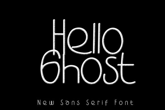 Hello Ghost: A Cute Handwritten Font for Creative Projects