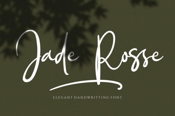 Jade Rosse: A Delicate Script Font