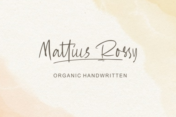 MAttius Rossy: A Font for Business Elegance