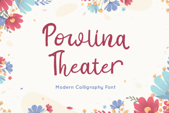 Powlina Theater: A Font for Business Branding