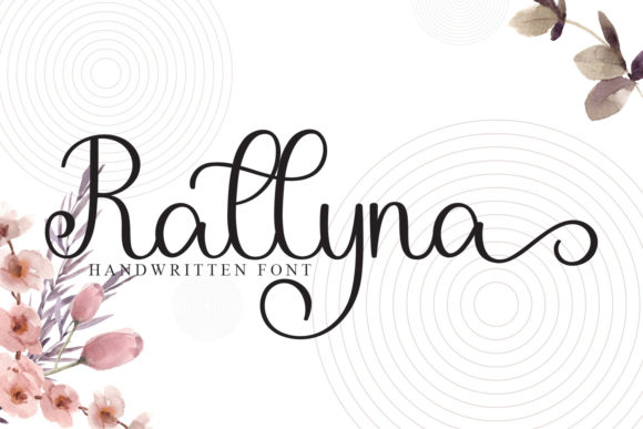 Rallyna: A Luxurious Handwritten Font