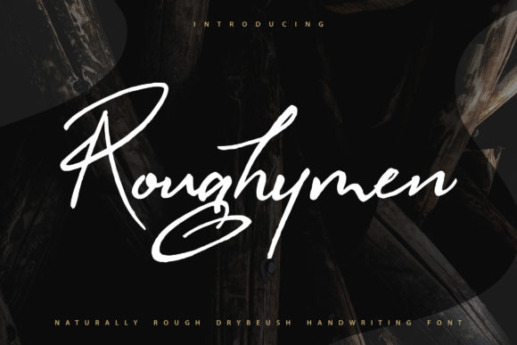 Roughymen Font: Elegant Script for Craft Projects