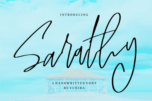 Sarathy: A Stylish Script Font