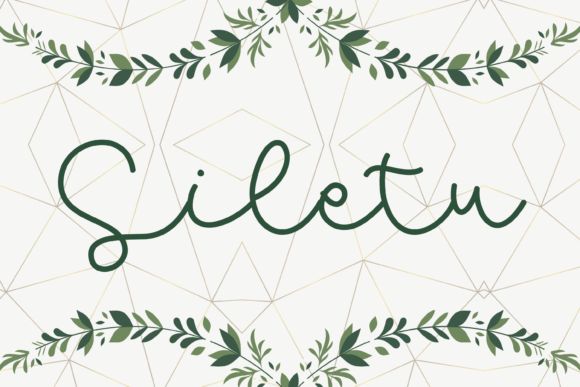 Siletu: A Whimsical Script Font for Marketers