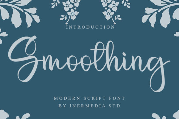 Smoothing Font: Elegant Script for Editorial Design