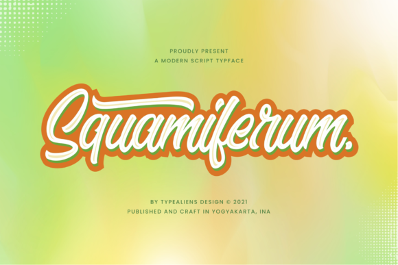 Squamiferum Font for Business