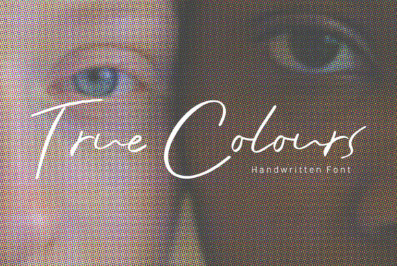 True Colours Font for Business