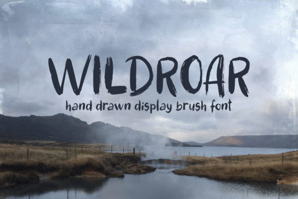 Wildroar: A Bold Script Font